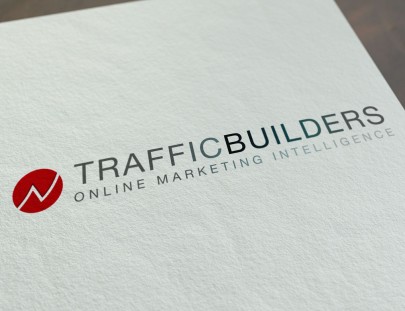 Het nieuwe logo voor Traffic Builders